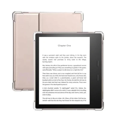 Image de Zcooooool Coque pour 7&quot; Tout Nouveau Kindle Oasis (10e génération, Version 2019 et 9e 2017) Housse Coins renforcés Étui