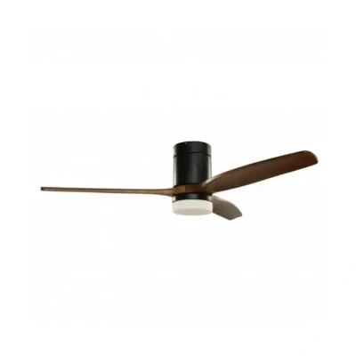 Image de GRUNKEL Ventilateur de Plafond 132cm Diametre Bois Foncé