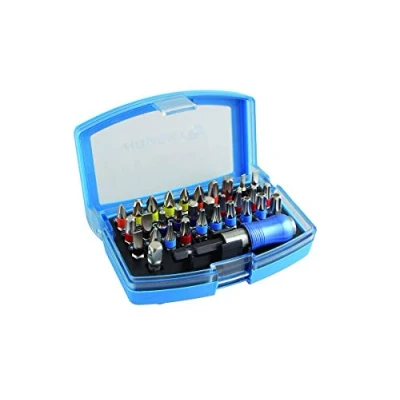 Image de Högert HT1S400 Set d&#039;embouts Bit Box Bits Sets Accessoires Embouts de tournevis Jeu 1/4