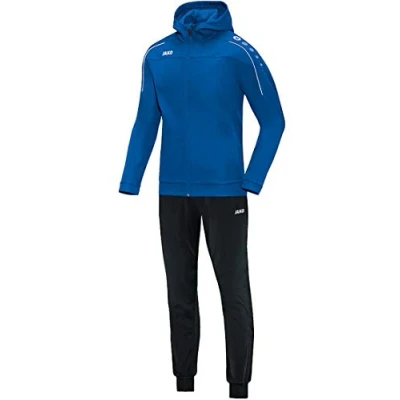 Image de JAKO Survêtement Classico En Polyester Avec Capuche, Mixte Enfant, Royal, 164