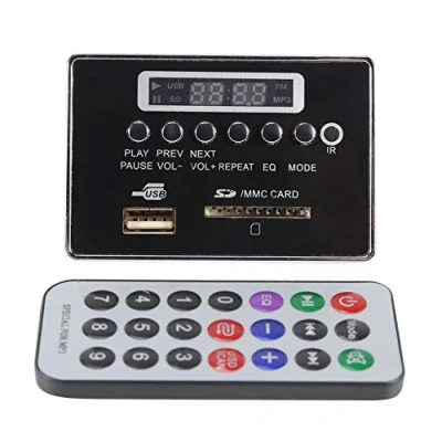 Image de Carte de décodeur MP3 Bluetooth 12V triple décodage WMA/WAV sans perte (version noire 12V)