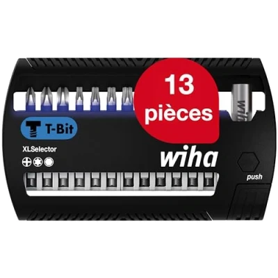 Image de Juego de bits XLSelector, en T 50 mm 7948 005 XLSelector Z; Schlitz, PH, PZ, Torx