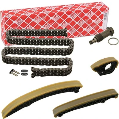 Image de FEBI BILSTEIN 44950 Jeu de distribution à chaînes duplex, avec faux maillon MERCEDES BENZ: Classe C Berline, Sprinter 3.5 T Van, E Berline