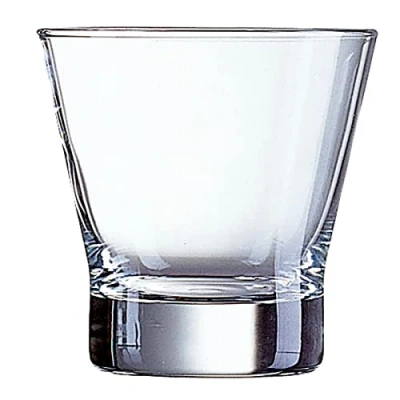 Image de Verres à whisky ARCOROC Shetland FB25 Lot de 12 Capacité 250ml Verre plat Compatible lave vaisselle