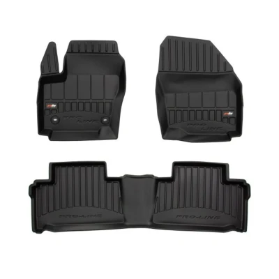 Image de FROGUM 3D408012 Ensemble de tapis sol Caoutchouc avant et arrière 4 noir FORD: Galaxy Mk2 MPV