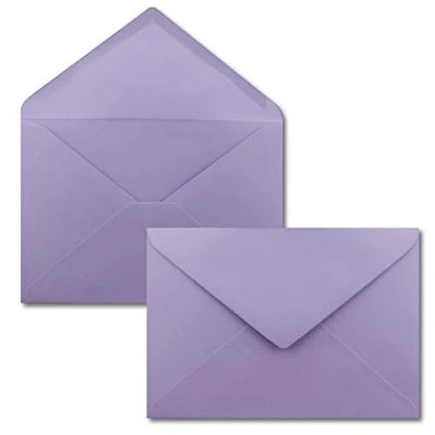Image de Neuser FarbenFroh Enveloppes C5, 229 x 154 mm, à colle humide 25 Umschläge Violet (21).
