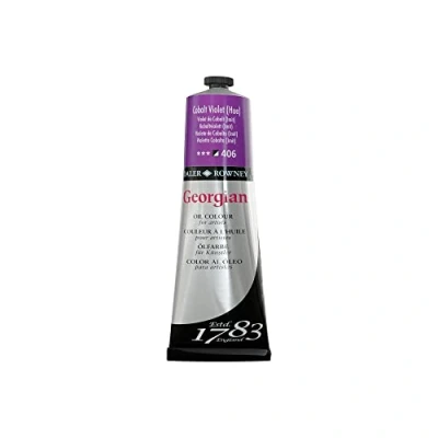 Image de Daler Rowney Georgian huile Couleur 225ml Cobalt Violette bleu / teinte