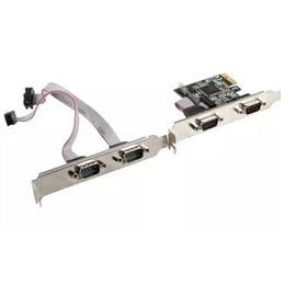 Image de Lanberg PCE DB9 004 carte et adaptateur d&#039;interfaces Interne PCIe Neuf