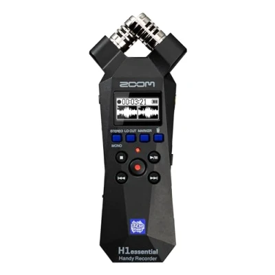 Image de Zoom H1essential Enregistreur 2 pistes 32 bits à virgule flottante couple microphone X/Y noir