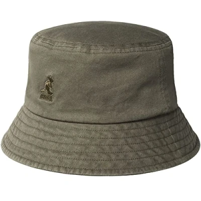 Image de Kangol Bucket Unisex Chapeau, Taille: Large, Smog