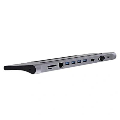 Image de Tnb Dock USB C (Type C) 11 en 1 Aluminium