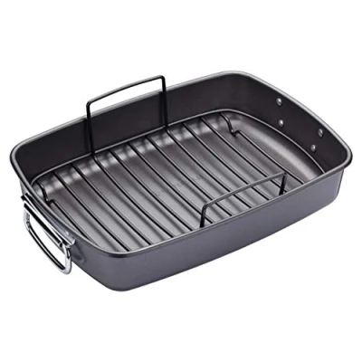 Image de MasterClass Roasting Tin with rack 40 x 28 cm standard non stick coating