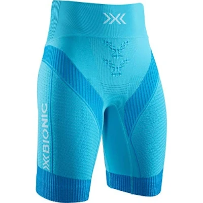 Image de X Bionic 4.0 Run Women Shorts Femme, Effektor Tuqoise/Arctic White, FR : XL (Taille Fabricant XL)