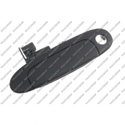 Image de PRASCO TY3208002 Poignée De Porte extérieur, avant gauche noir lisse TOYOTA: Yaris I 3/5 portes