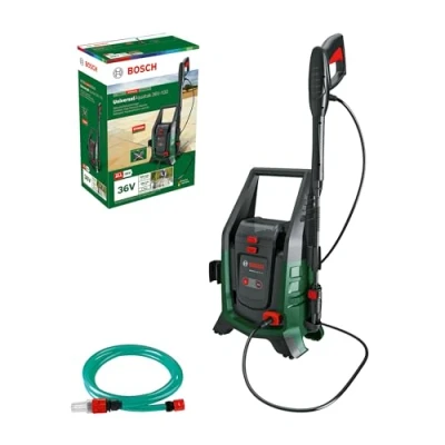 Image de Bosch Set de nettoyage haute pression sans fil et mobile UniversalAquatak 36V 100 (Pour un efficace; système 36 Volt; jusqu&#039;à 45 minutes d&#039;autonomie; kit d&#039;auto amorçage; batterie)