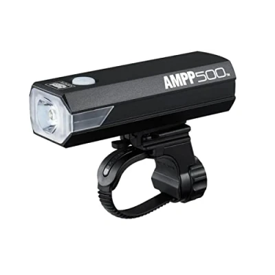 Image de CatEye Ampp 500 Front Éclairage de vélo Mixte, Noir, Taille Unique