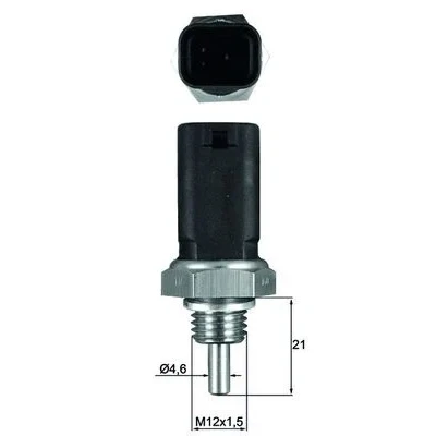 Image de MAHLE ORIGINAL TSE 11 Sonde De Température Liquide Refroidissement avec joint d&#039;étanchéite RENAULT: CLIO 2, MEGANE TWINGO 1