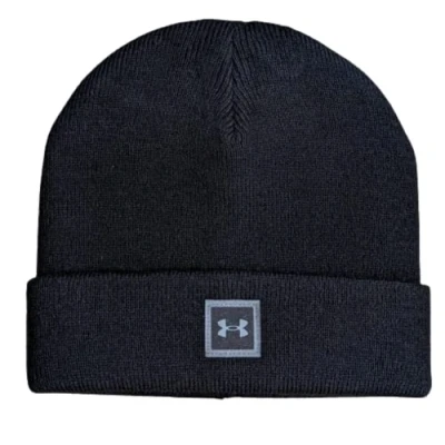Image de Under Armour UA Halftime Cuff Bonnet pour garçon, noir, Taille unique