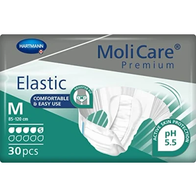 Image de Hartmann MoliCare Premium Slip Elastic 5 gouttes taille M 30 pièces