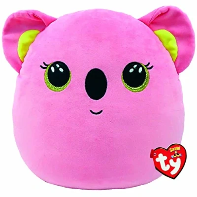Image de Ty Squish a boos Coussin Poppy Le Koala 40cm, De 3 Ans à 99 ,Rose, TY39313, 40 cm