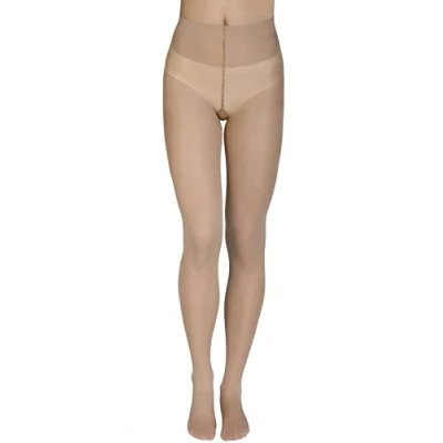 Image de Annes styling Zarra Collant uni en microfibre semi opaque 40 deniers pour femme, Visone., XL