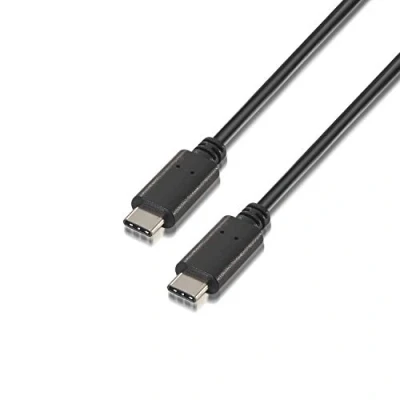 Image de AISENS A107 0055 câble USB 2.0 0,5 m C Noir Neuf