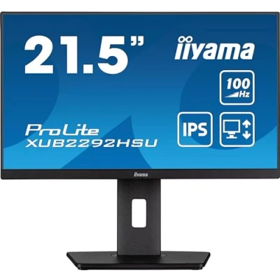 Image de iiyama XUB2292HSU B6 54,6 cm, IPS, 1920 x 1080/100 Hz, 1H1DP, Has