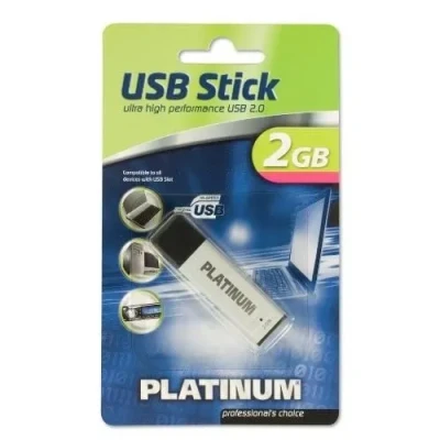 Image de Clé USB XLYNE BESTMEDIA PLATINUM 2 Go Vitesse de lecture 11 Mo/s Taux transfert 60 Poids 10g