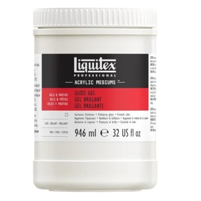 Image de Liquitex Additif Médium Gel Brillant Pot 946ml