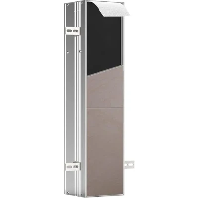 Image de Emco Asis Plus Module EC, Aluminium, Butée à Gauche, 658 mm