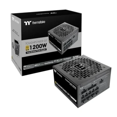 Image de Thermaltake Toughpower GT 1200W ATX 3.1 PCIe 5.1 80+ Gold Modular