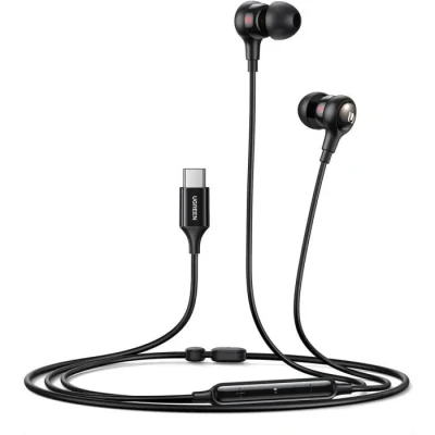 Image de UGREEN Écouteurs USB C HiFi Stéréo Casques Filaire avec Micro Contrôle du Volume Compatible iPhone 16 15 Plus Pro Max Galaxy S24 Ultra S23 S22 A55 A53 A15 iPad Air 5 4 Pixel 9 8 7 6a