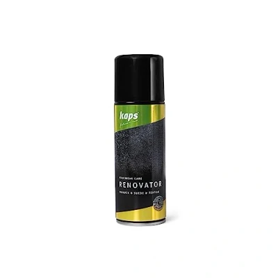 Image de Kaps Renovator Spray pour le Cuir, Nubuk, Daim &amp; Velours Entretien, Réhabilitation et Ravivement des Couleurs Revitalisez vos Chaussures Sacs en Cuir (102 Lilas Foncé)