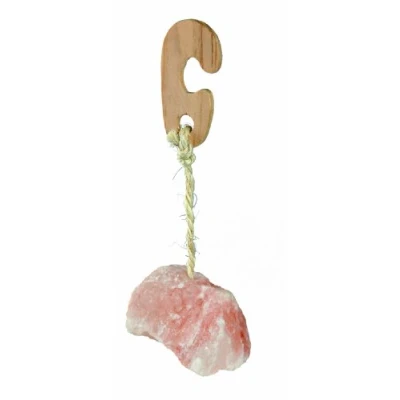 Image de Pierre minéral, 100 % sel de l&#039;Himalaya, 60 g, cochons d&#039;Inde, lapins,