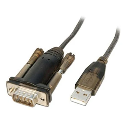 Image de LINDY Convertisseur Série USB RS232 Lite avec Câble Adaptateur de 1.5 m, chipset prolifique pour Appareils Industriels et équipé d&#039;un Port Série. Compatible Windows, Mac, Linux