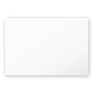 Image de Clairefontaine 1416C Paquet de 25 Cartes Simples Format 8,2x12,8cm 210g/m² Coloris Blanc Cartons d&#039;Invitation Evènements et Correspondance Gamme Pollen Papier Premium Lisse