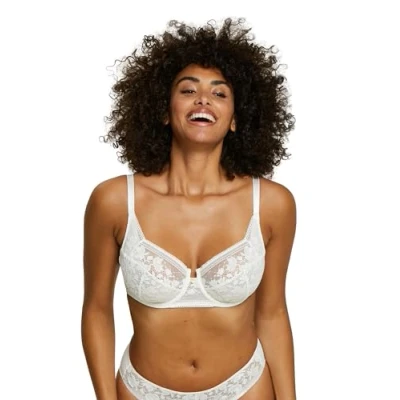 Image de SANS COMPLEXE Femme Suzie Soutien Gorge Classique Armatures, Ivoire, 105C EU