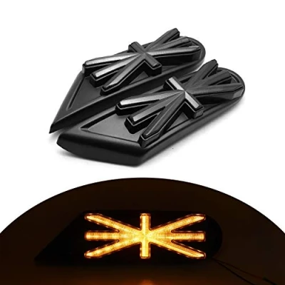 Image de YaaGoo Indicateur latéral clignotant dynamique à LED Scuttle pour Mini Cooper R55 R56 R57 R58 R59