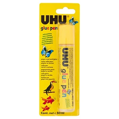Image de UHU sylo Colle X&#039;Large papier et carton, applicateur unique pratique, transparent, 50ml