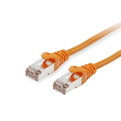 Image de Equip CDL Micro Câble patch RJ45 Cat6A S/FTP (S STP) PIMF 10 m Orange