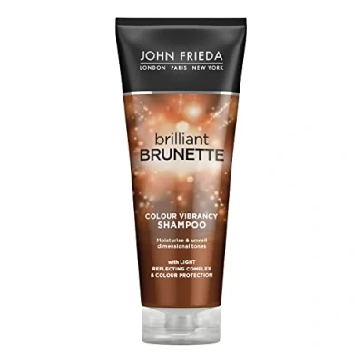 Image de John Frieda Brilliant Brunette Shampooing Hydratant pour tous Brunes 250ml