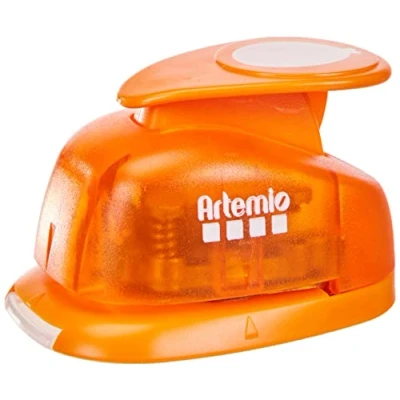 Image de Artemio Perforatrice à Levier Moyenne 2,5 cm Ballon #1, Plastique, Multicolore, 8,5 x 5 12