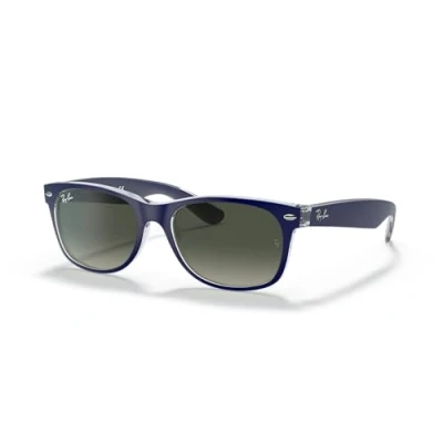 Image de Lunettes de soleil Ray ban Rb2132 new wayfarer col. 605371 Unisexe Carré Bleu