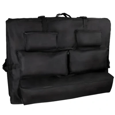 Image de Vivezen Housse de Transport pour Table Massage avec rangements Noir