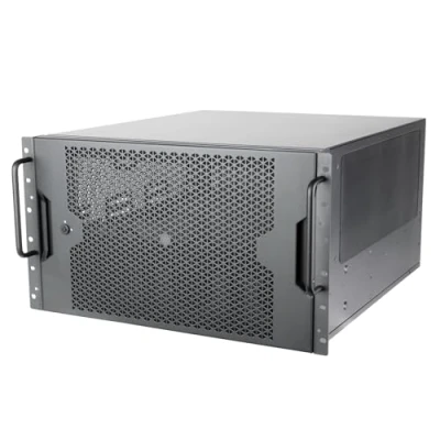 Image de SilverStone Technology RM600, 6U Rackmount Chassis Featuring Dual PSU Compatibility and Triple 360mm Radiator Support, SST RM600