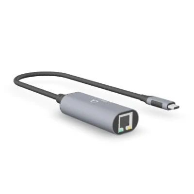 Image de Gembird A USB3C LAN 01 station d&#039;accueil USB 3.2 Gen 1 (3.1 1) Type C Noir, Gris Neuf
