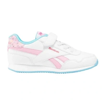 Image de Reebok Royal CL Jog 3.0 1V Sneaker, White/ASTROROSE/DIGITALBLUE, 32 EU