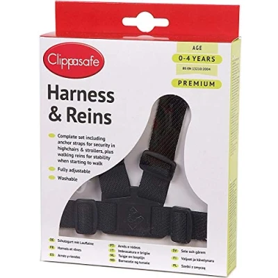 Image de Clippasafe facile Lavage Harnais et r?nes multicolore