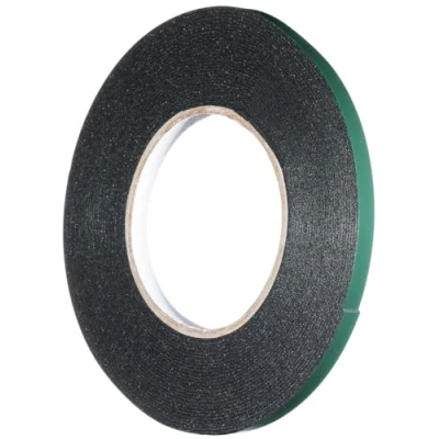 Image de YoiYee ruban adhésif double face en mousse de 8 mm x 10 m, vert pour vitrage PE, noir