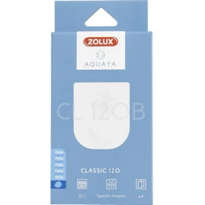 Image de Zolux Filtre perlon CL 120 B x 4 pour Pompe Classic 120. Aquarium. ZO 330211